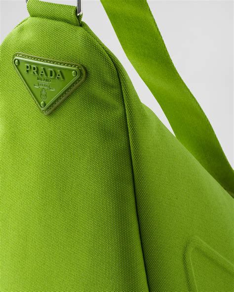 prada triangle green bag|Prada triangle bag for sale.